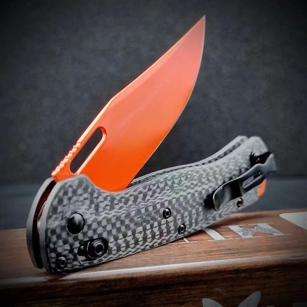 BM15535 Carbon Fiber Handle Outdoor Folding Tool