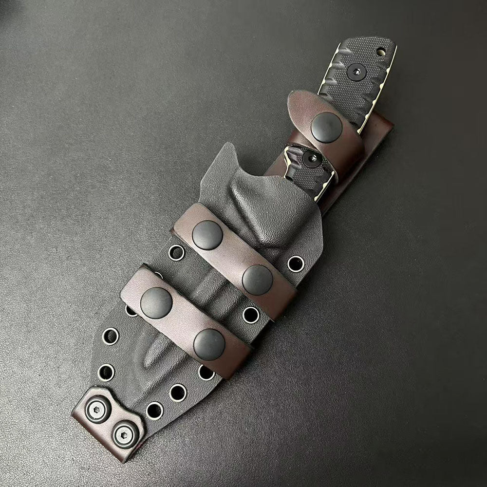 Black Tiger Stripe D2 Outdoor Tool