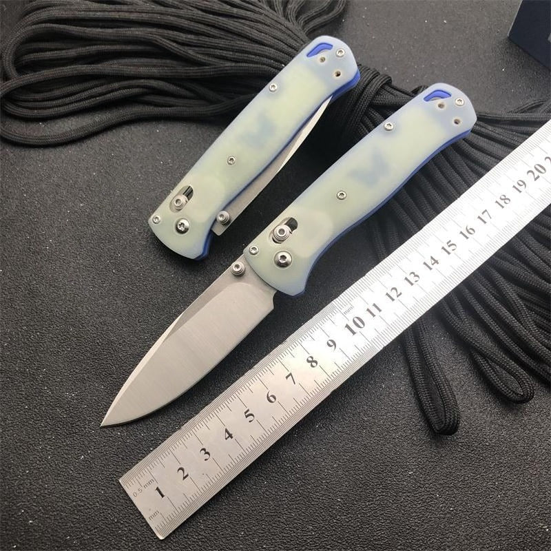 BM535 Gradient Blue G10 Handle S30v Outdoor Folding Tool