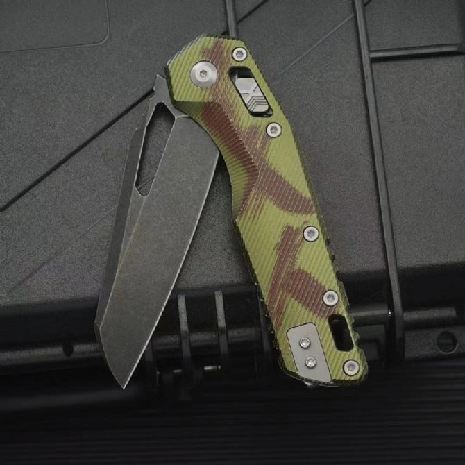 MT Aluminum Alloy M390MK Outdoor Dark Green Folding Tool
