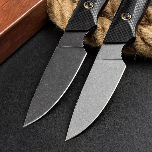 BM15600 Nylon Fiberglass Handle Stonewashed D2 Steel Outdoor EDC Tool