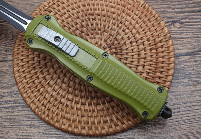 BM3300 Small Green Handle Aluminum Alloy Outdoor Portable Tool