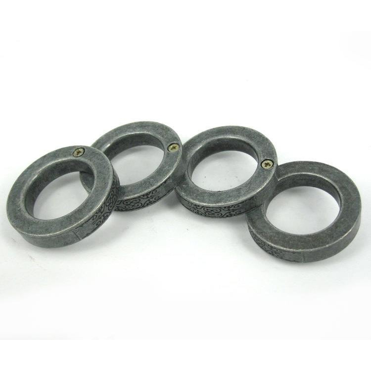 Zinc Alloy Folding Brass Knuckles Self Defense Tools For Women