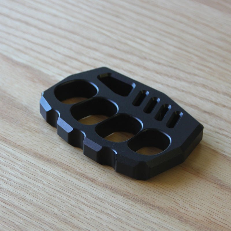 Self Defense Knuckle Rings Black Aluminium Alloy Light - Tacsafeworld EDC Gadgets - Tacsafeworld EDC Gadgets