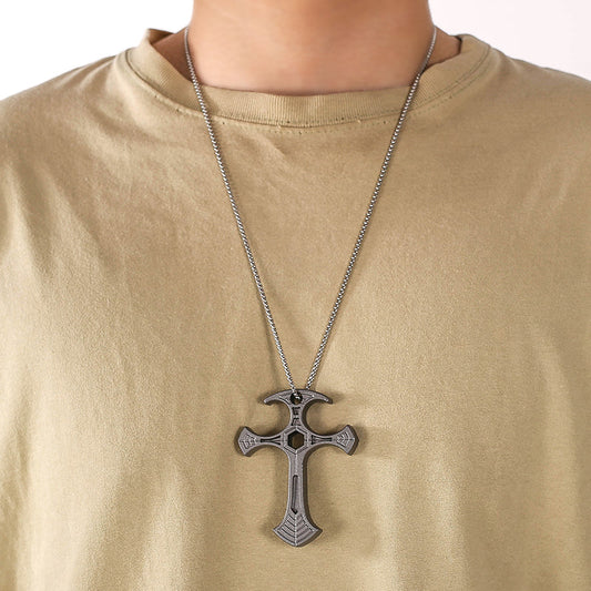 2024 New Cross Self Defense Necklace