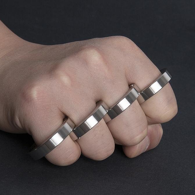 Folding Brass Knuckles 440C Stainless Steel