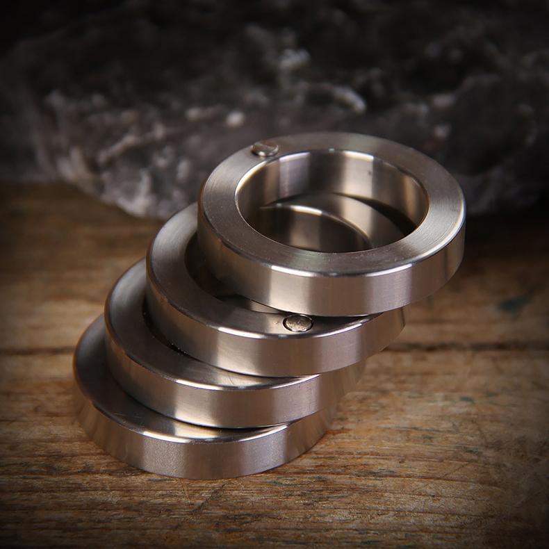 Folding Brass Knuckles 440C Stainless Steel