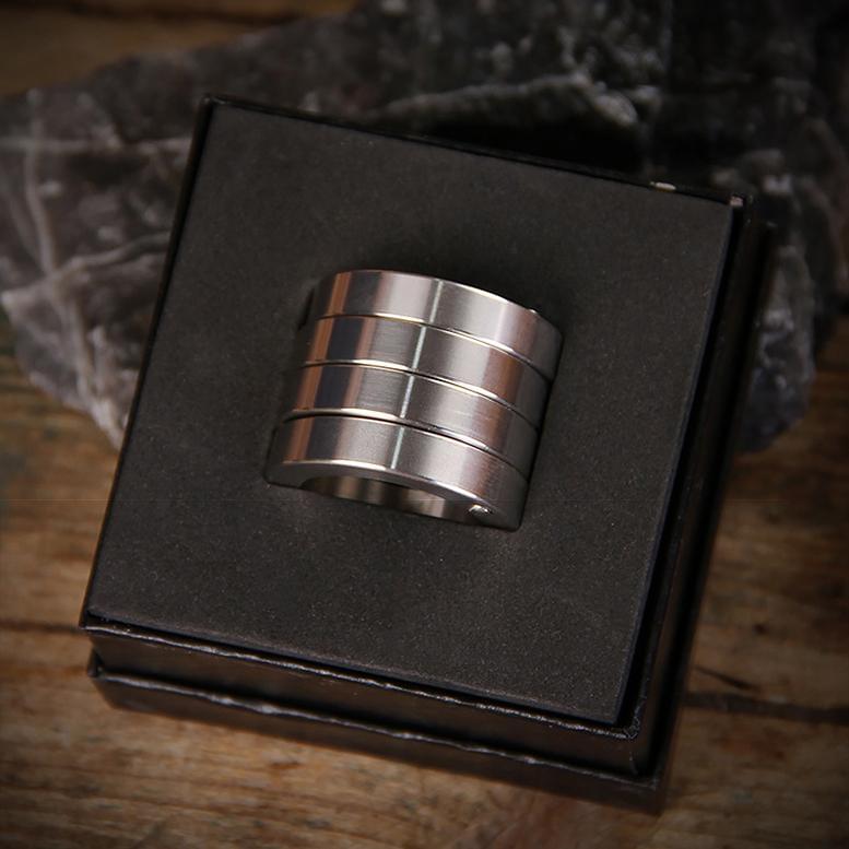 Folding Brass Knuckles 440C Stainless Steel