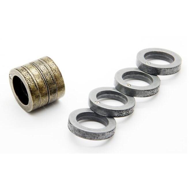 Zinc Alloy Folding Brass Knuckles Self Defense Tools For Women - Tacsafeworld EDC Gadgets